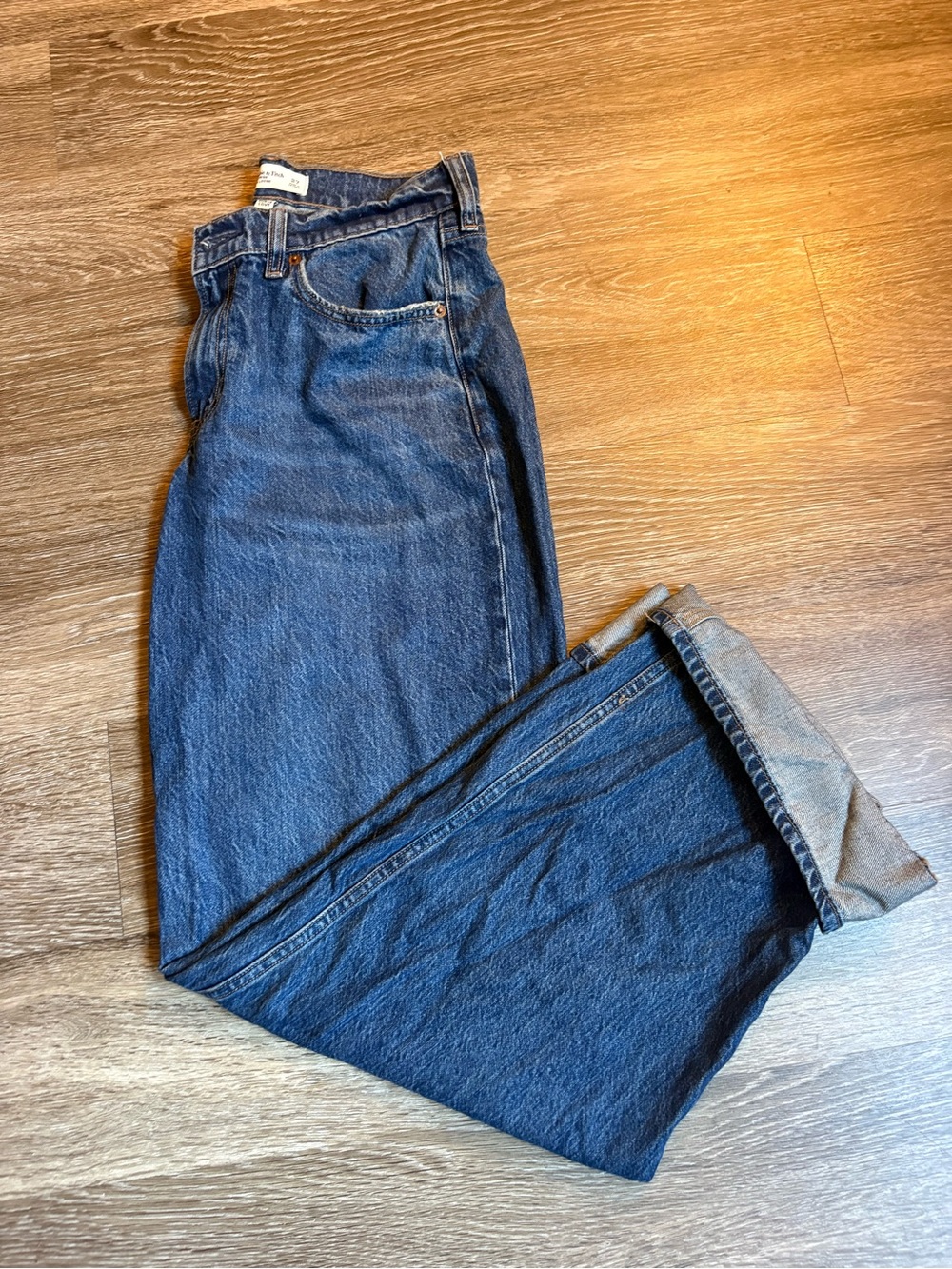 Abercrombie & Fitch Ultra Loose Low Rise Jeans